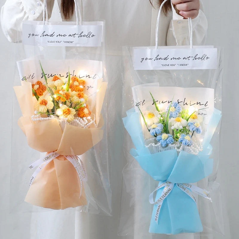 Artificial Crochet Flower Bouquet
