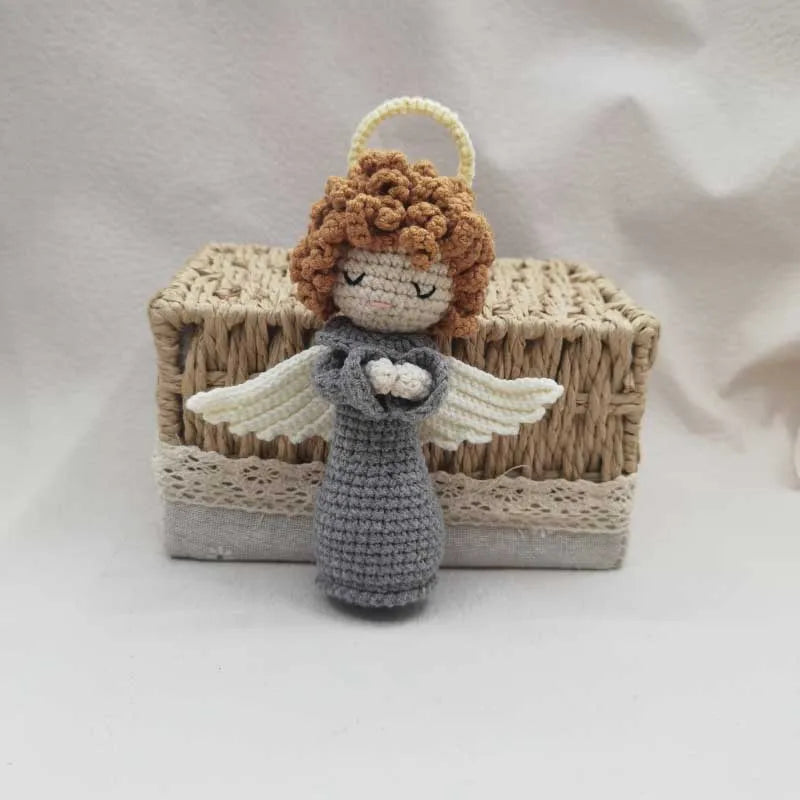 Handmade Crochet Madonna Plush Toy