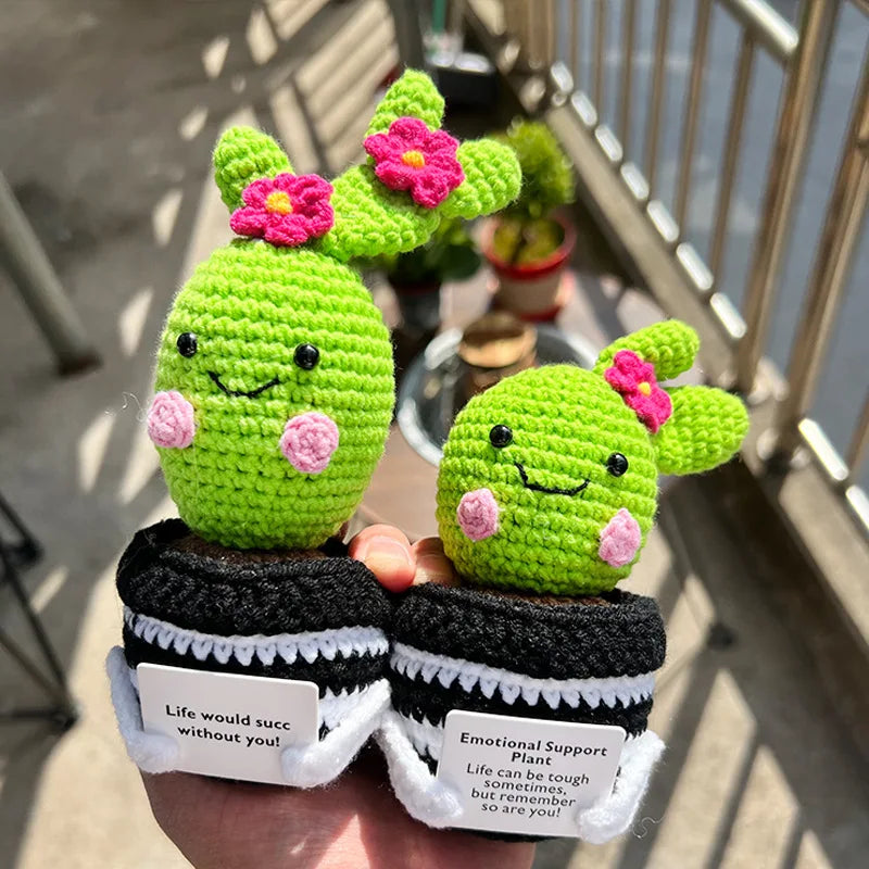 Sunflower Crochet Small Planters- Colorful & Handmade!