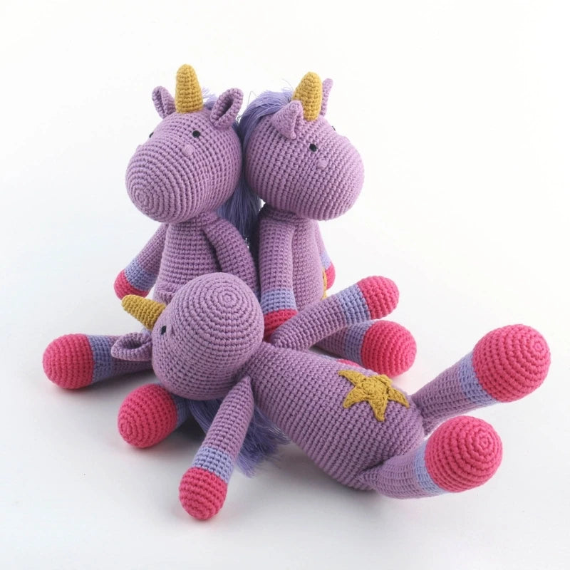 Unicorn Crochet Stuffed Toy