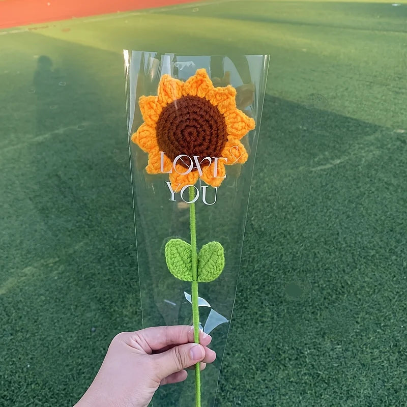 Sunflower Crochet Flowers - Handmade Beauty!