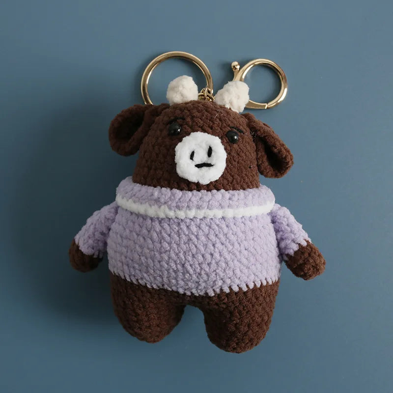 Handmake Weaved Animal Doll Series