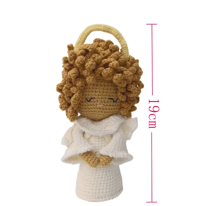 Handmade Crochet Angel with Wing- Plush Toy