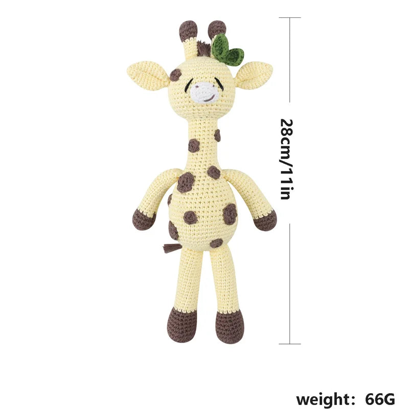 Giraffe and Deer Crochet Stuffed Toy