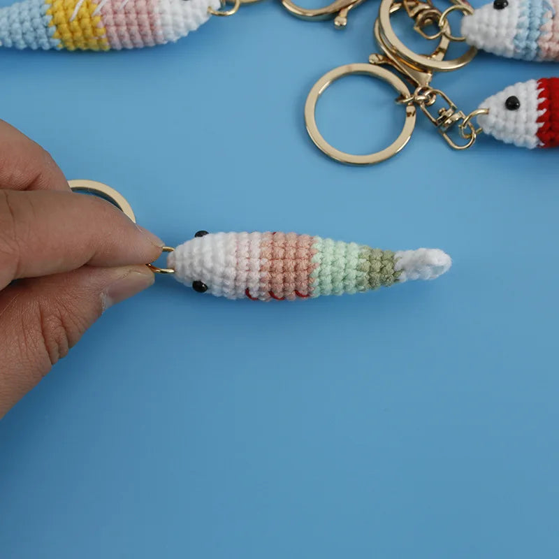 Rainbow Fish Keychain