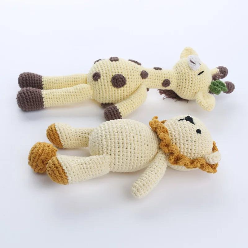 Giraffe and Deer Crochet Stuffed Toy