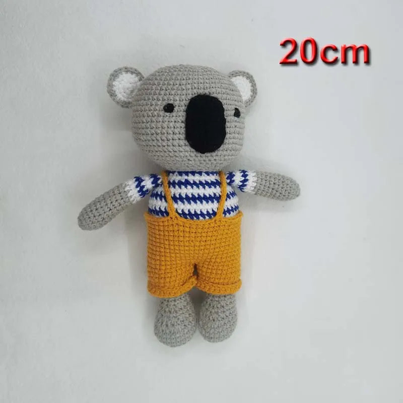 Giraffe and Deer Crochet Stuffed Toy