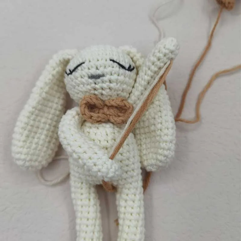 Handmade Crochet Animal Rabbit Plush Toy