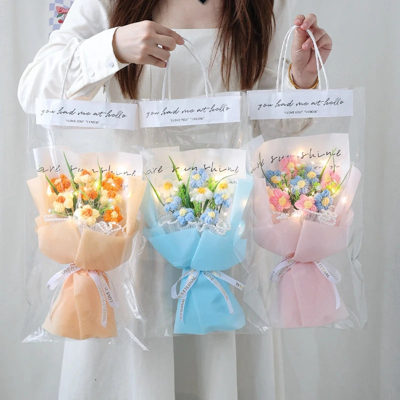 Artificial Crochet Flower Bouquet