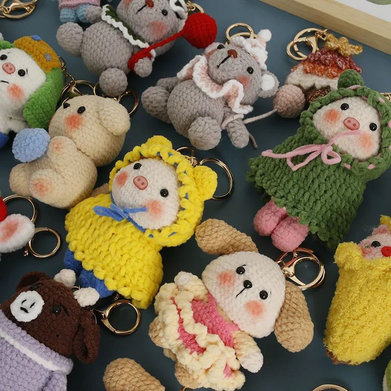 Handmake Weaved Animal Doll Series