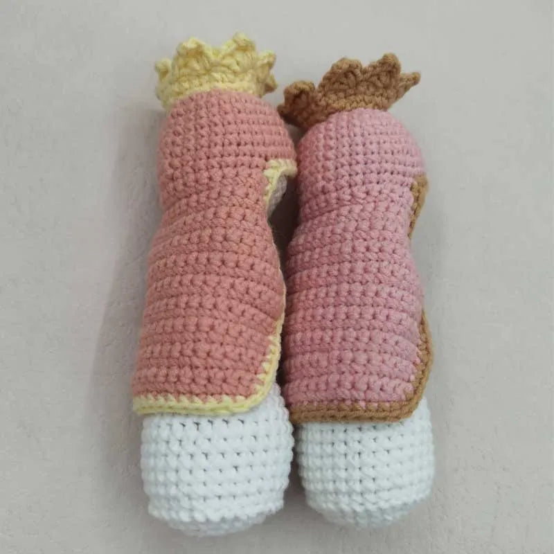 Handmade Crochet Madonna Plush Toy