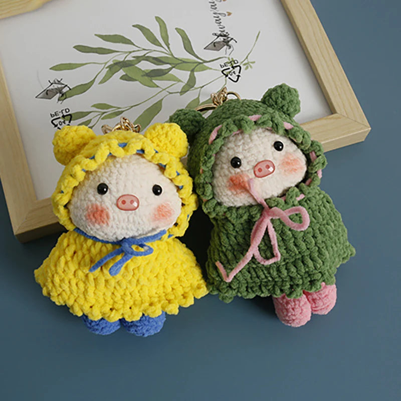 Handmake Weaved Animal Doll Series