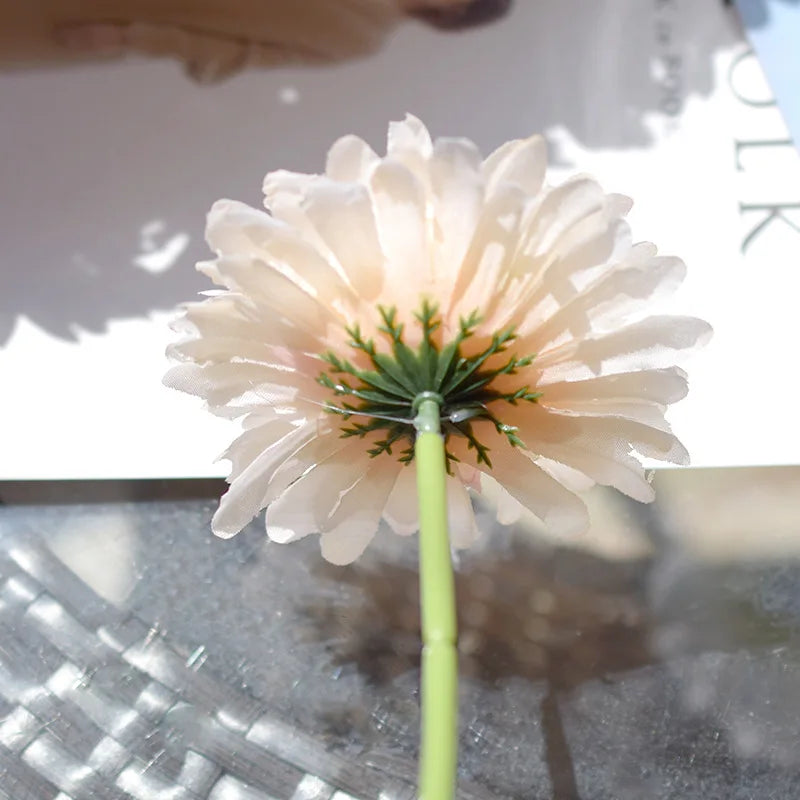 Artificial Silk Gerbera Flowers – Wedding & Home Decor, 3Pcs, 6Pcs, 23cm