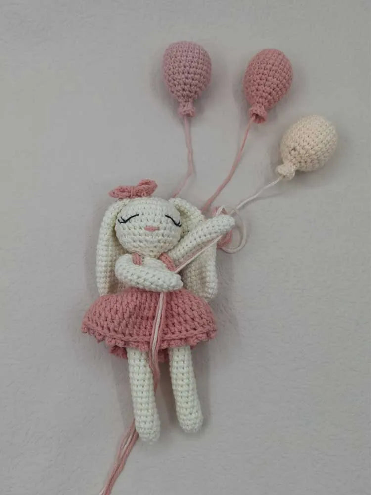 Handmade Crochet Animal Rabbit Plush Toy