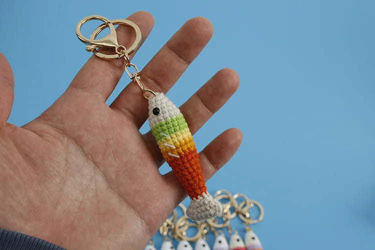 Rainbow Fish Keychain