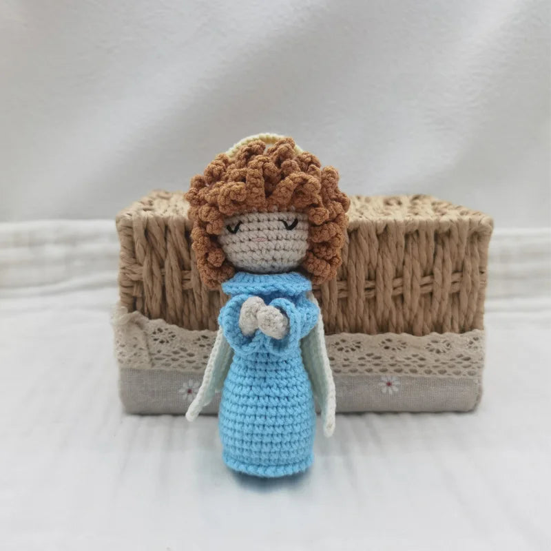 Handmade Crochet Madonna Plush Toy