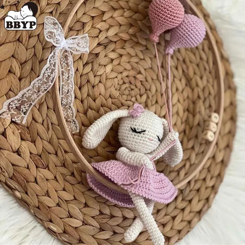 Handmade Crochet Animal Rabbit Plush Toy