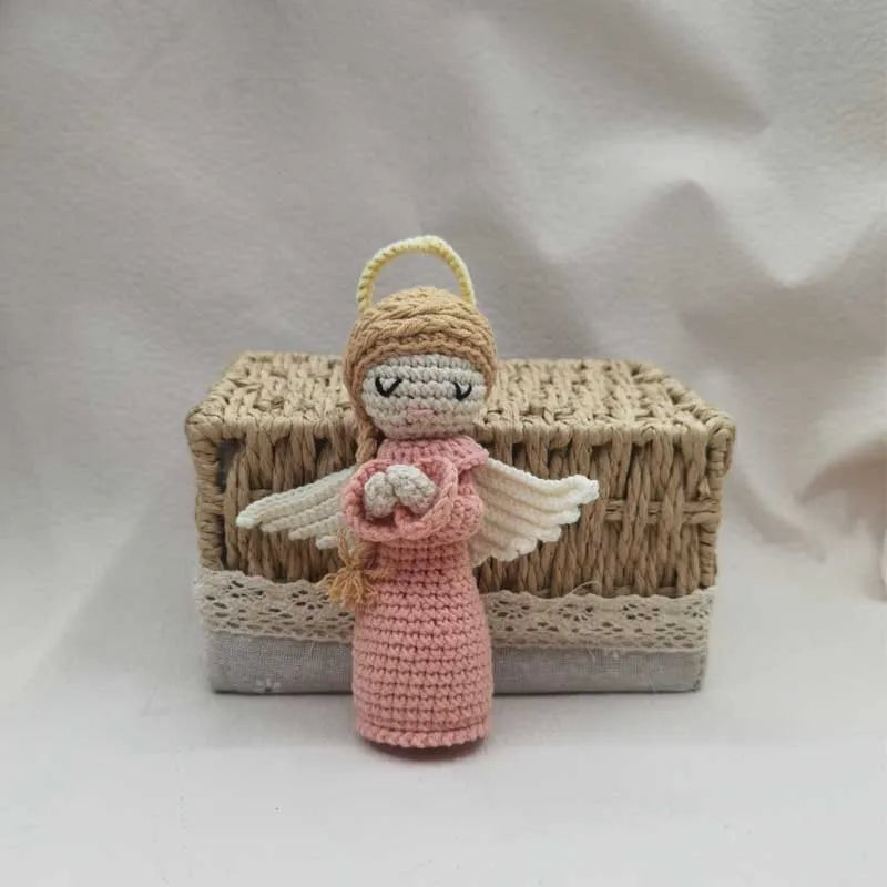 Handmade Crochet Madonna Plush Toy