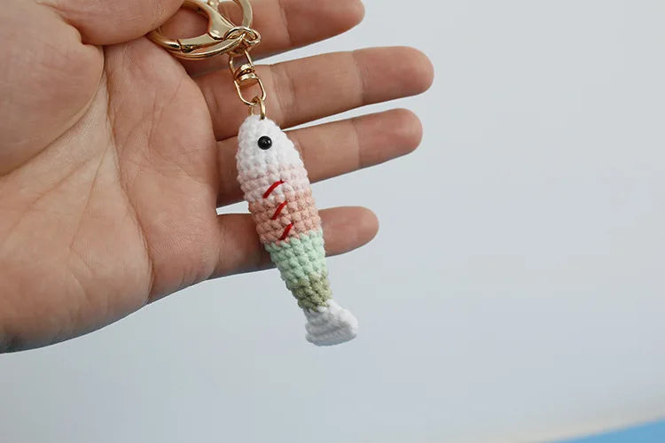 Rainbow Fish Keychain
