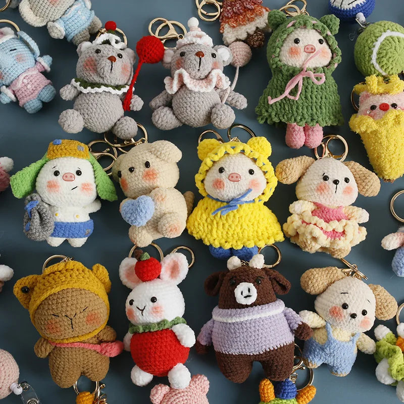 Handmake Weaved Animal Doll Series