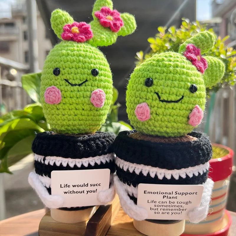 Sunflower Crochet Small Planters- Colorful & Handmade!