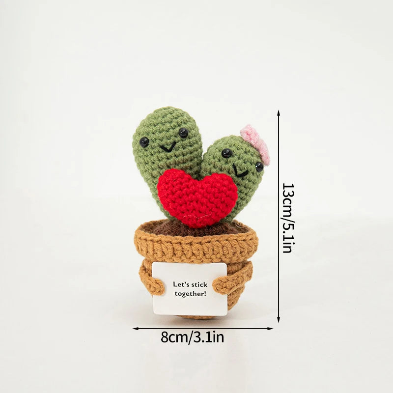 Sunflower Crochet Small Planters- Colorful & Handmade!