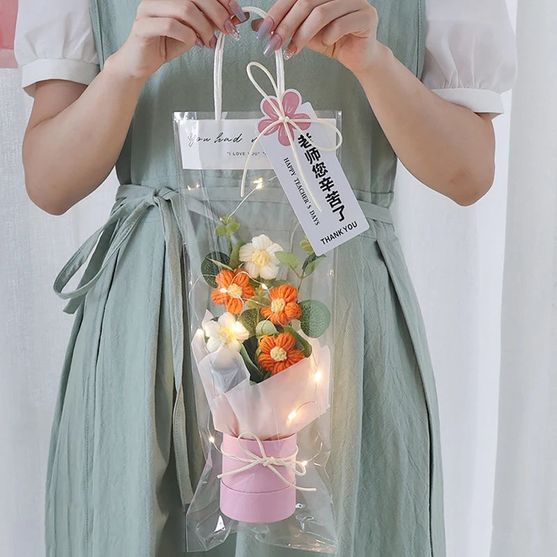 Artificial Crochet Flower Bouquet
