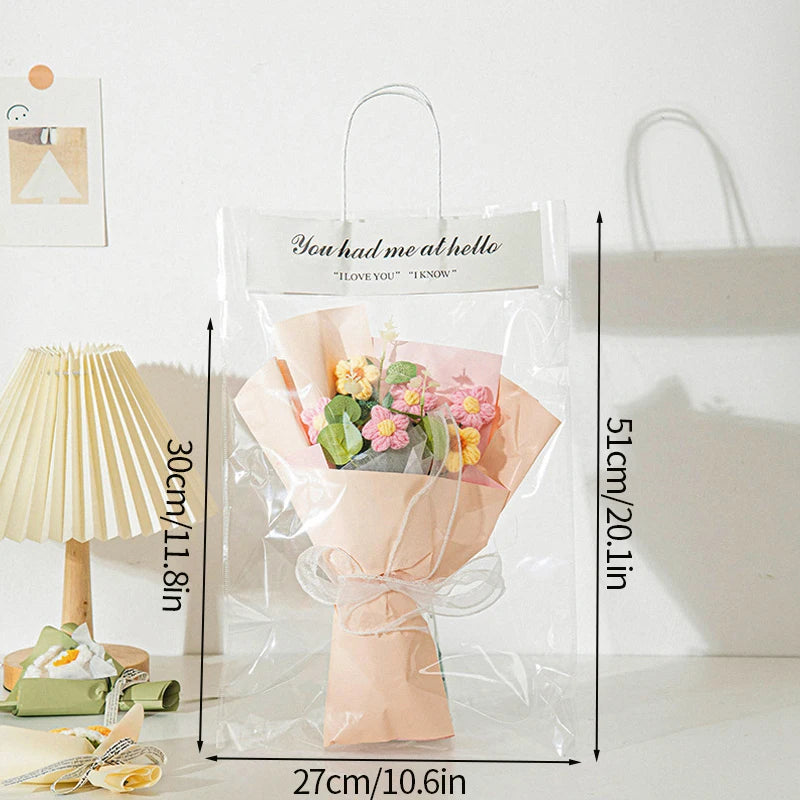 Artificial Crochet Flower Bouquet