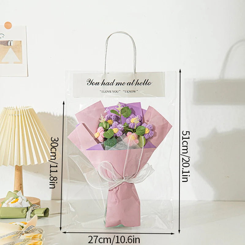 Artificial Crochet Flower Bouquet