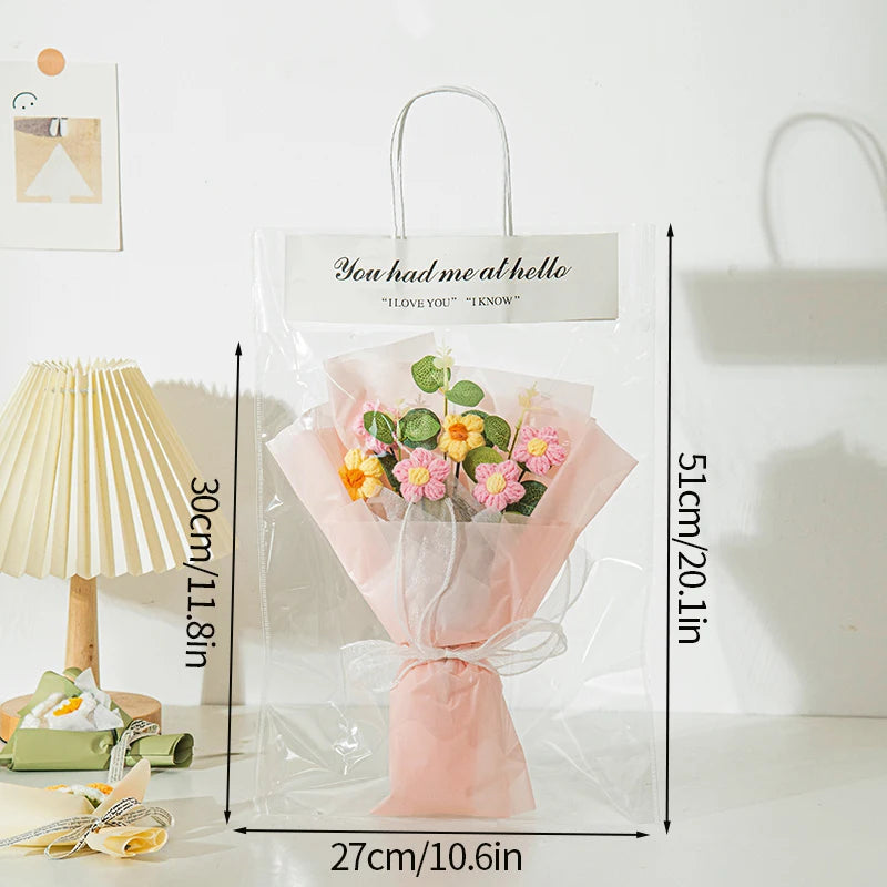 Artificial Crochet Flower Bouquet