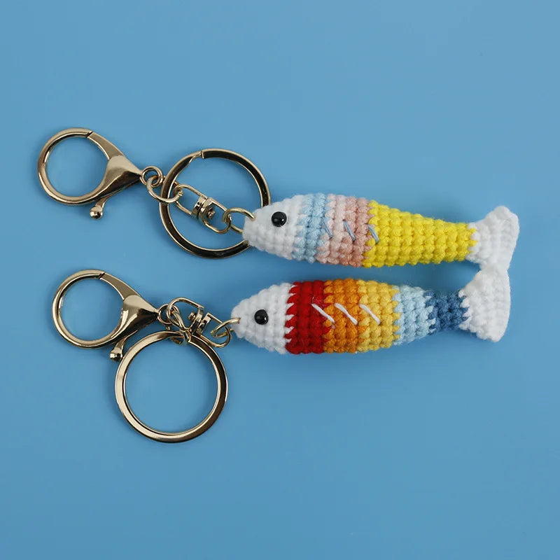 Rainbow Fish Keychain