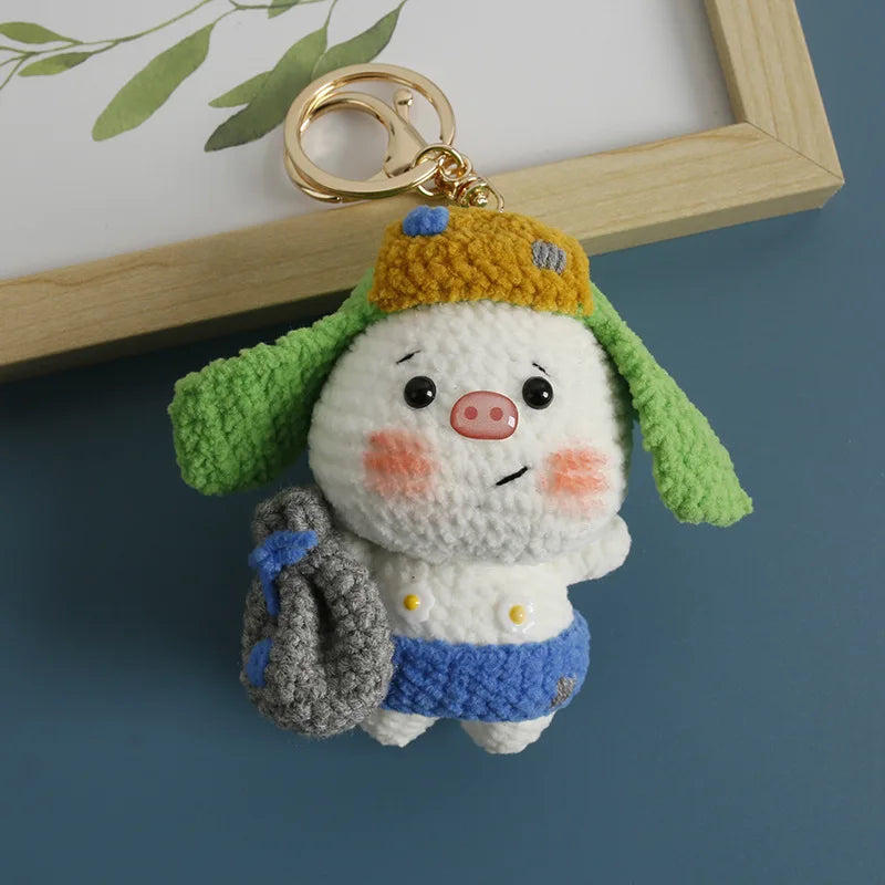 Handmake Weaved Animal Doll Series