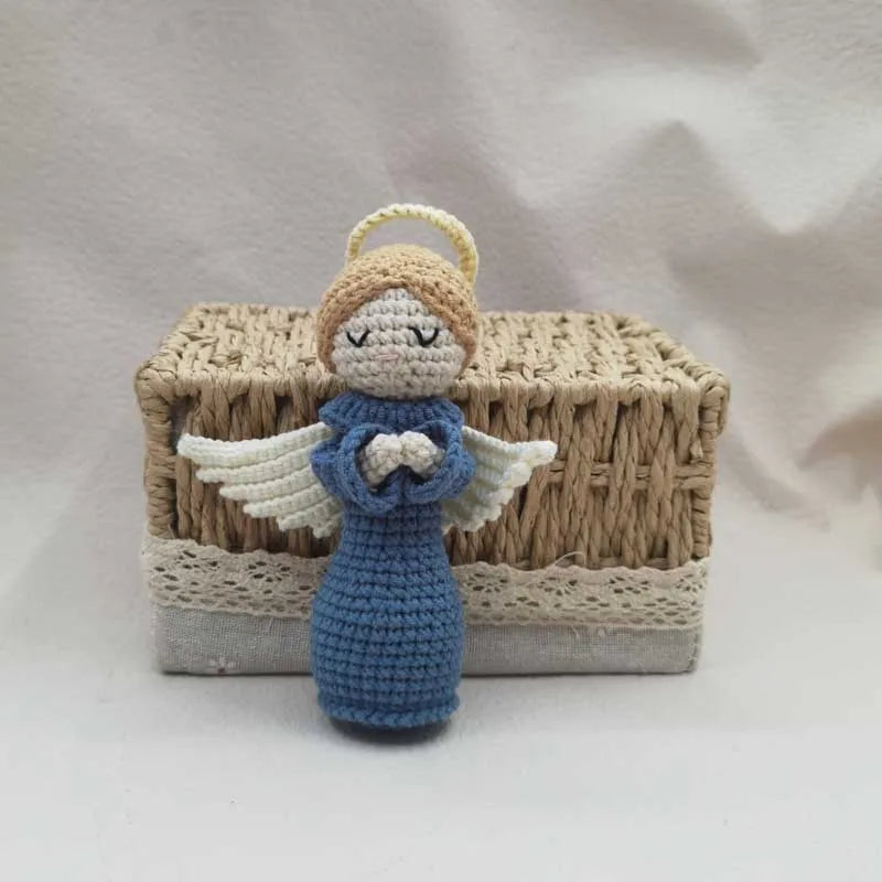 Handmade Crochet Madonna Plush Toy