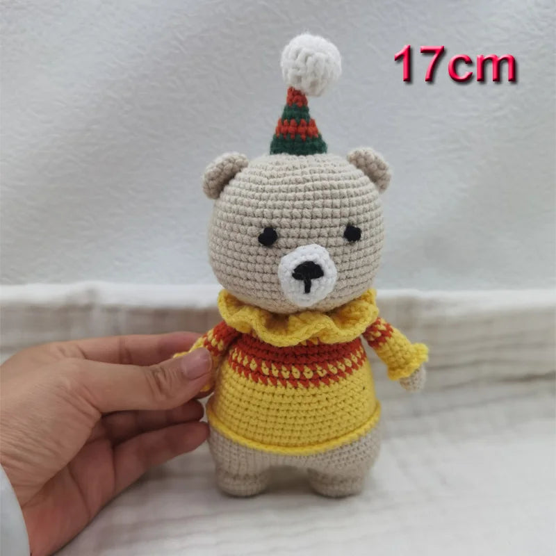 Giraffe and Deer Crochet Stuffed Toy
