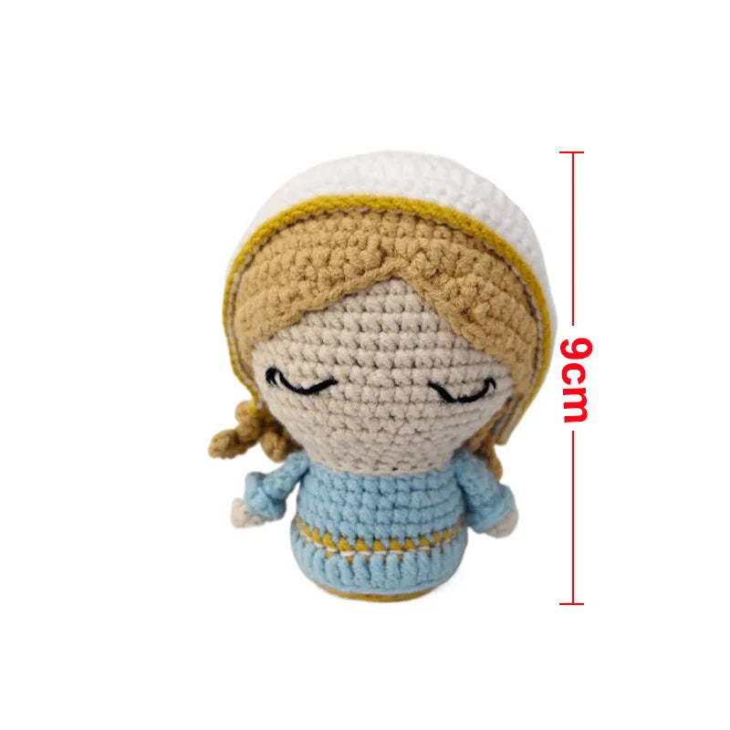 Handmade Crochet Madonna Plush Toy