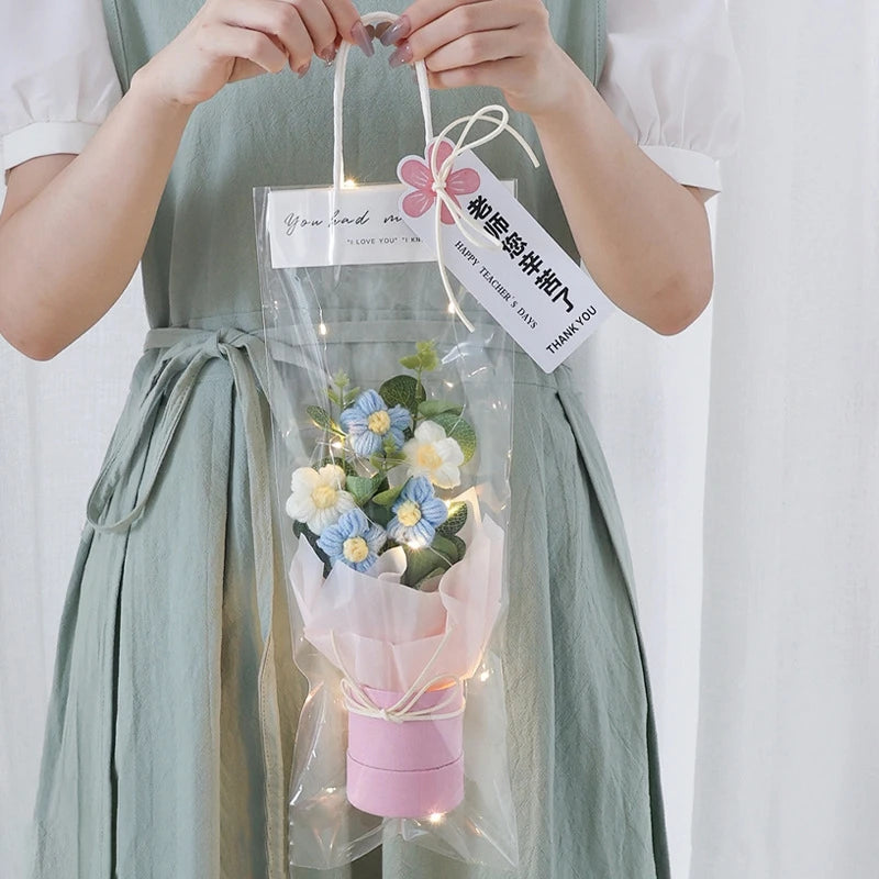 Artificial Crochet Flower Bouquet