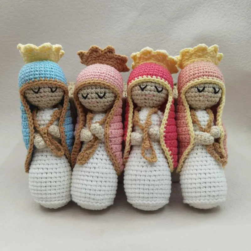Handmade Crochet Madonna Plush Toy