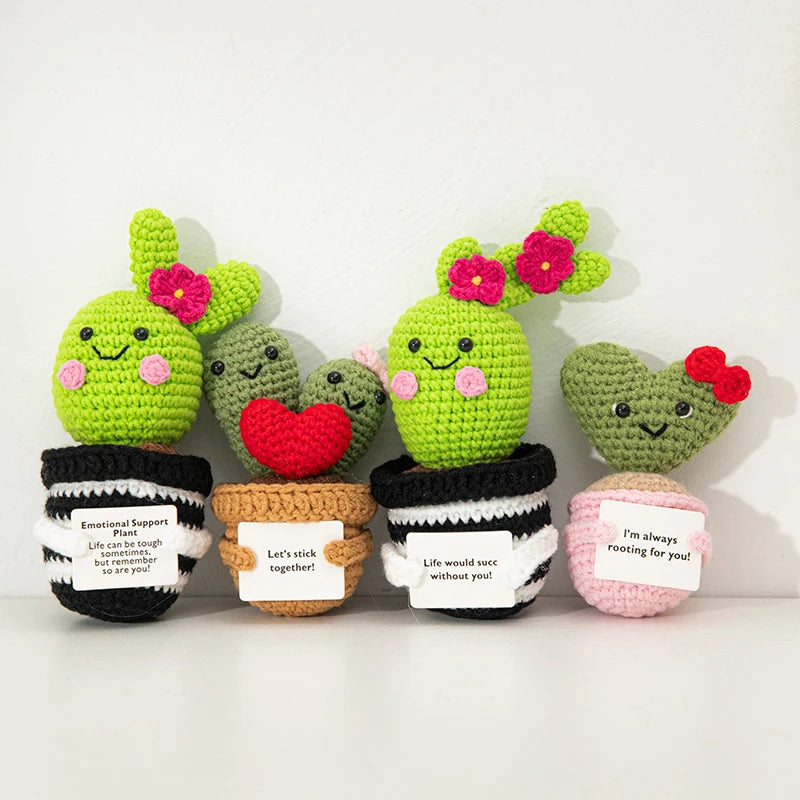 Sunflower Crochet Small Planters- Colorful & Handmade!
