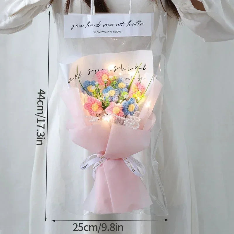 Artificial Crochet Flower Bouquet
