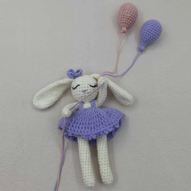 Handmade Crochet Animal Rabbit Plush Toy