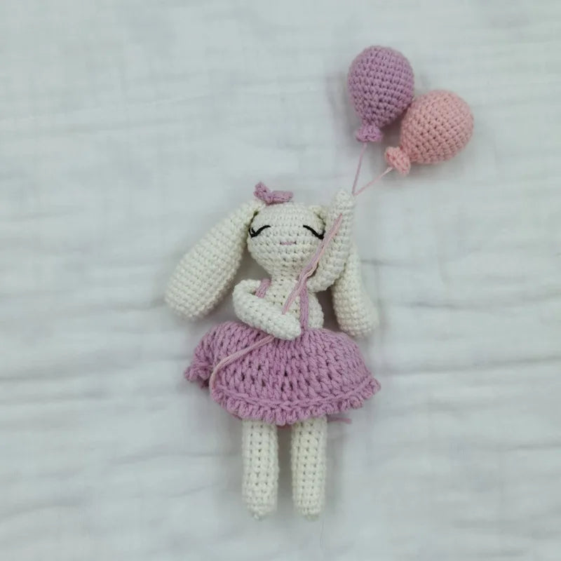 Handmade Crochet Animal Rabbit Plush Toy