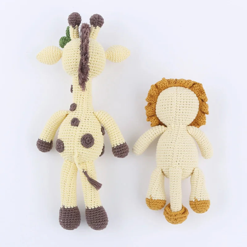 Giraffe and Deer Crochet Stuffed Toy