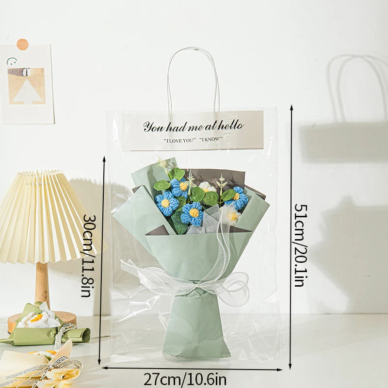Artificial Crochet Flower Bouquet