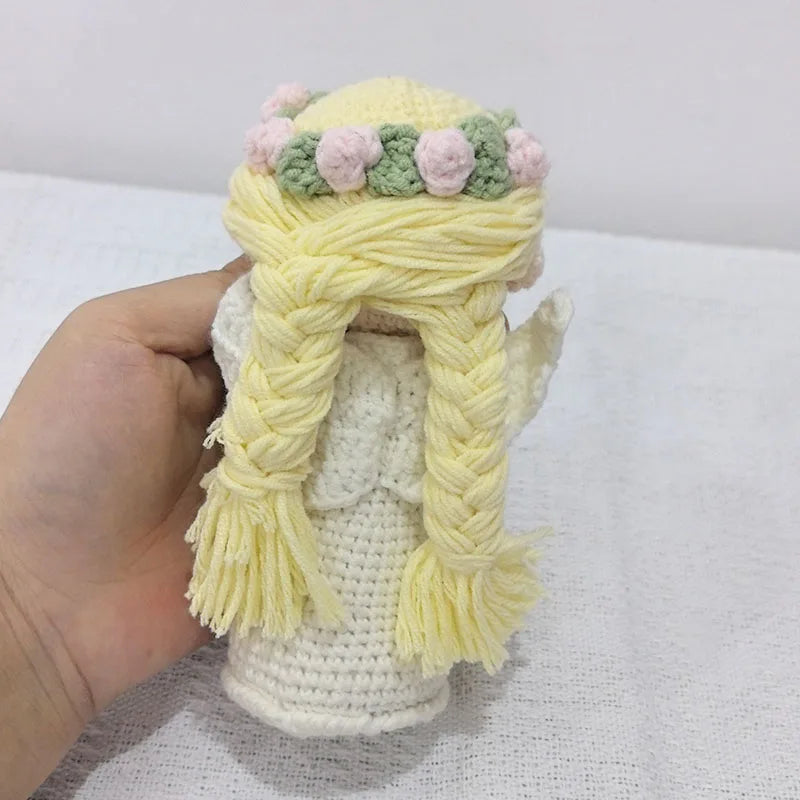 Handmade Crochet Angel with Wing- Plush Toy