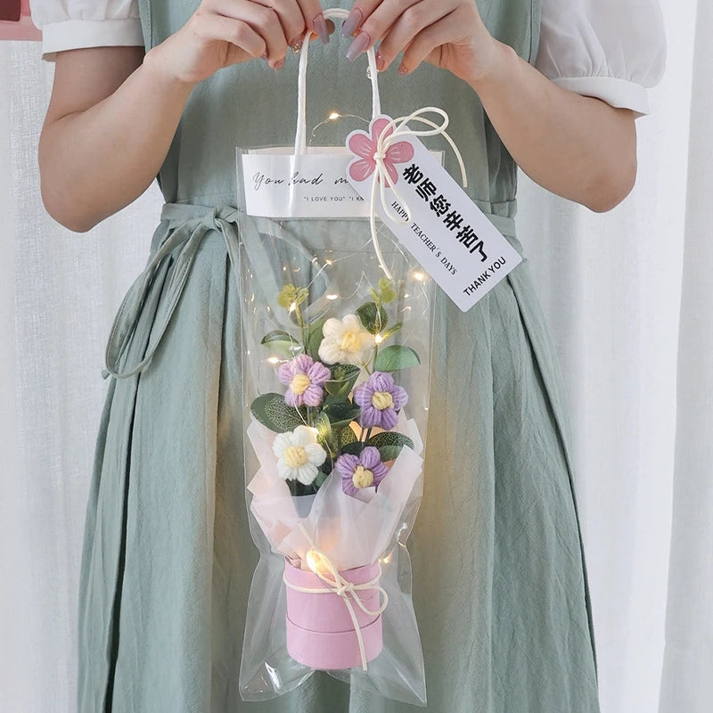 Artificial Crochet Flower Bouquet
