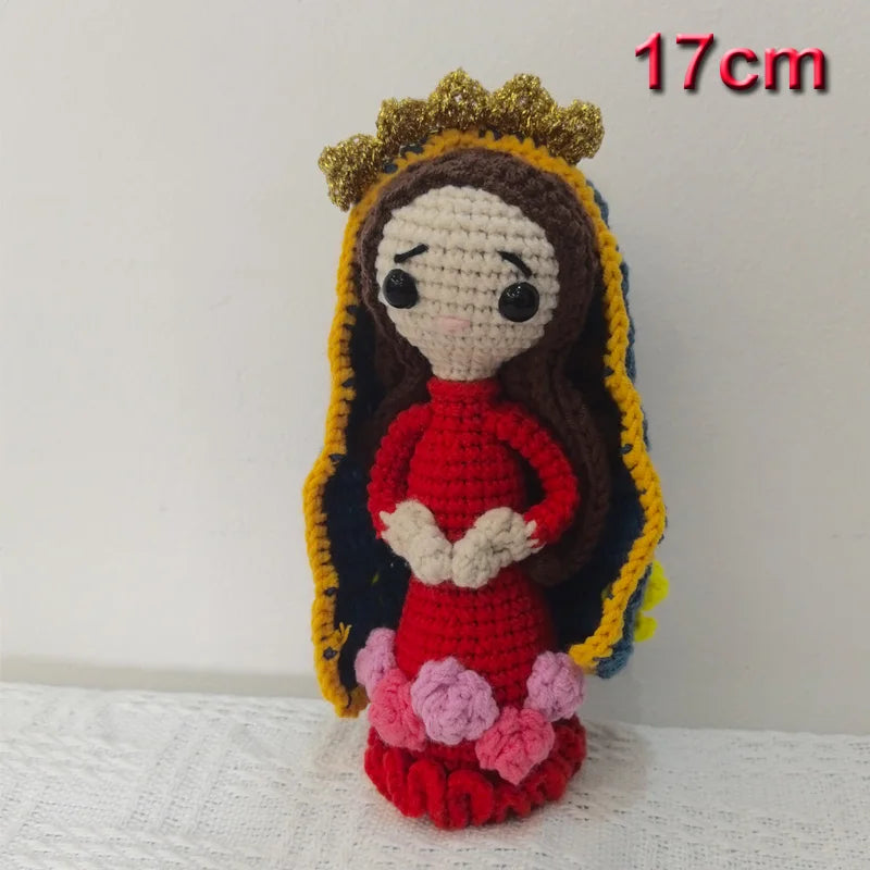 Handmade Crochet Madonna Plush Toy