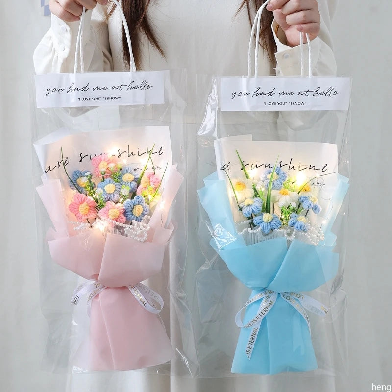 Artificial Crochet Flower Bouquet