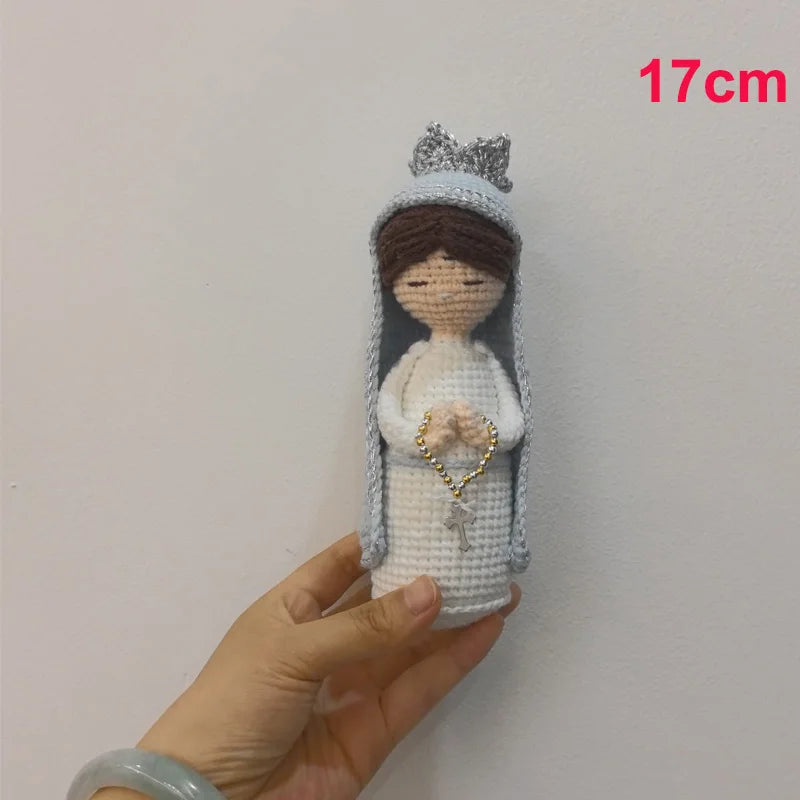 Handmade Crochet Madonna Plush Toy