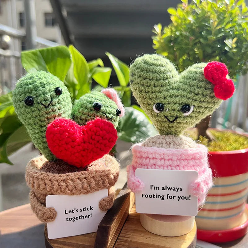Sunflower Crochet Small Planters- Colorful & Handmade!