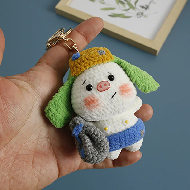 Handmake Weaved Animal Doll Series